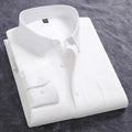 OXFORD NINE - Men's Cotton Oxford Dress Shirt - Stripe & Solid, Long Sleeve