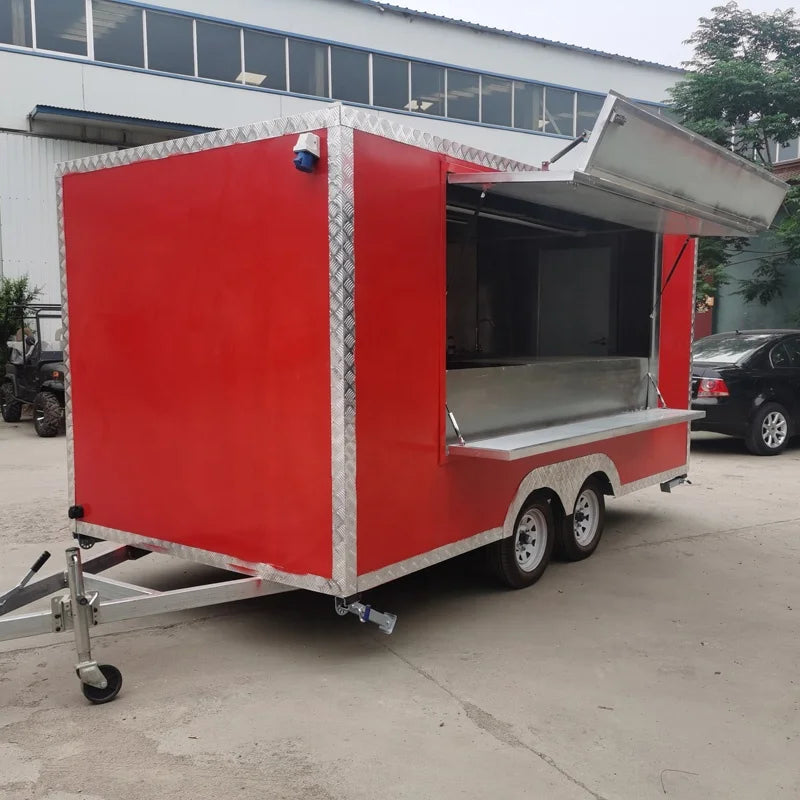 Custom Fast Food Caravan – Mobile Kitchen Complete Cooking Equipment