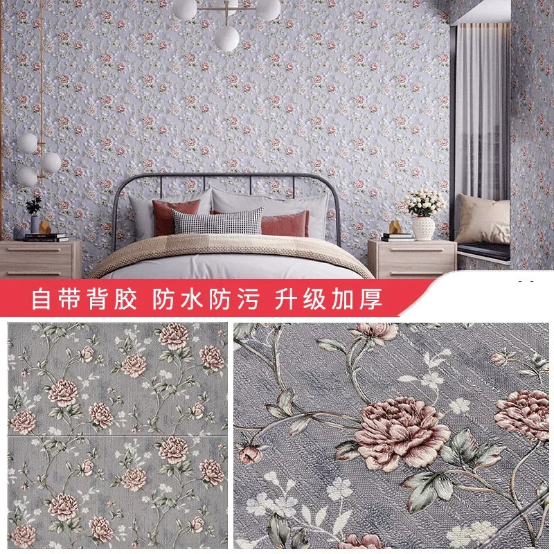 3D Embossed Wall Panels – Self-Adhesive