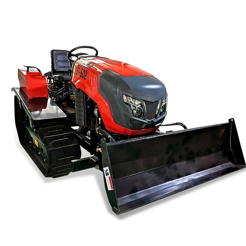 CRAWLER TILLER - 25 HP Diesel, Deep Plowing - Farm Ready
