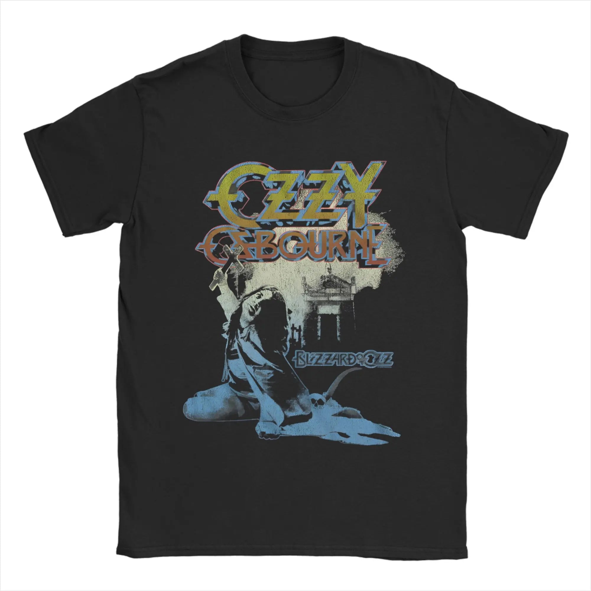 Black Sabbath Band Ozzy Osbourne Men's T-shirt Four Seasons New Style Unisex Casual T-shirt