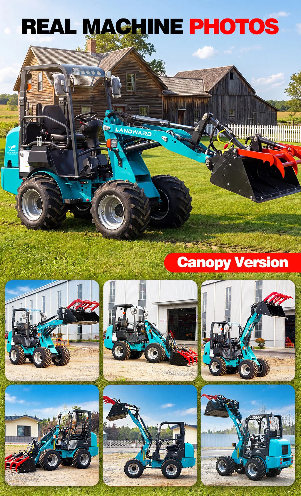 Wheel Loader - Hydraulic Diesel - Farm & Construction