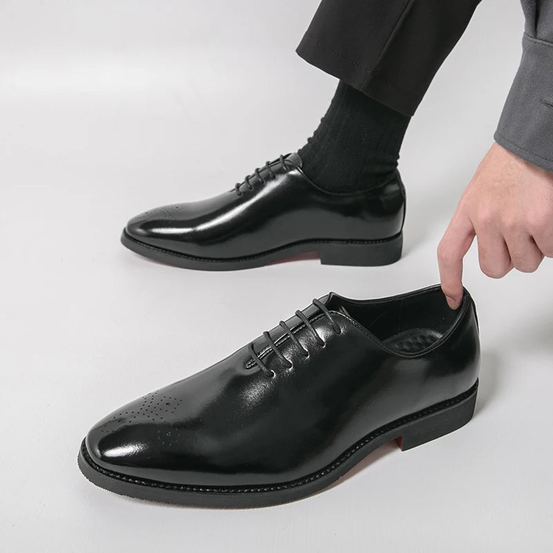 OXFORD ELITE - Men's Formal Dress Oxford Shoes - Business, Wedding & Social Leather Shoes
