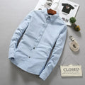 SLIM COTTON LINEN SHIRT TS-183 - Long & Short Sleeve, 9 Colors - Sharp Casual