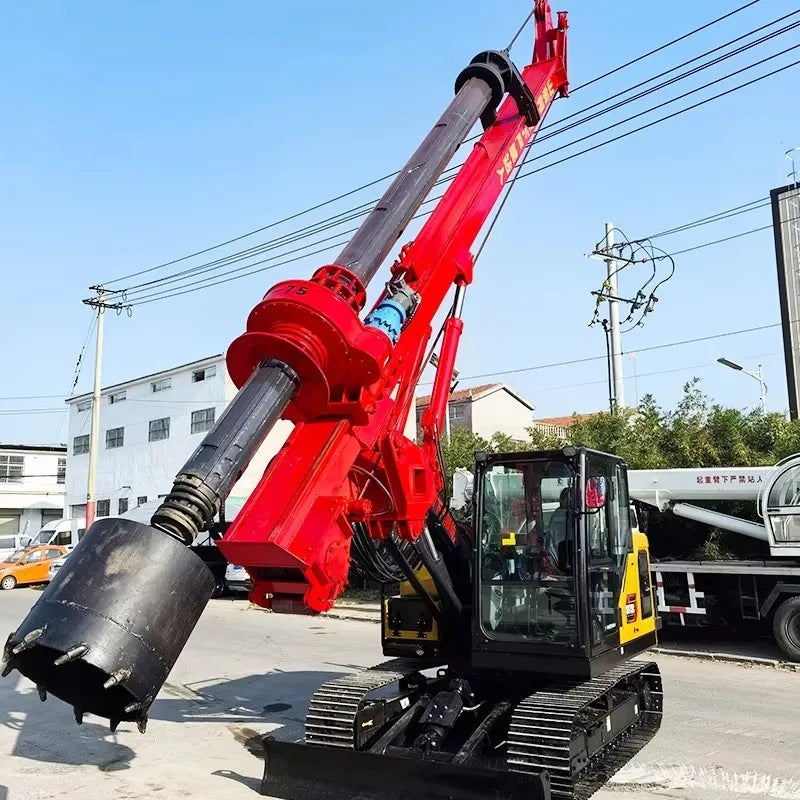 Rotary Drilling Rig - Diesel - Construction Foundations
