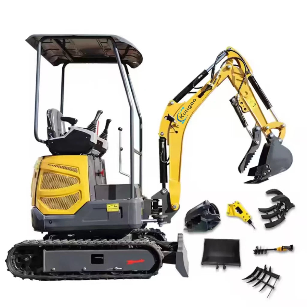 Kuugao TE-18 Mini Excavator - Crawler - 1.8 t