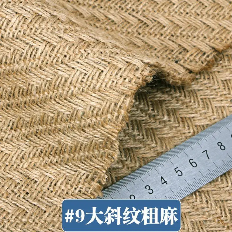 Natural Burlap Jute Fabric – 150x50cm, 7 Colors