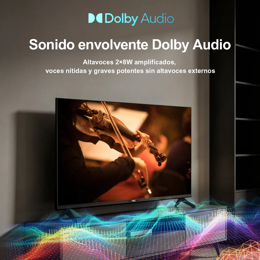 42 Inch FHD Smart TV VIDAA DVB Dolby Audio AirPlay
