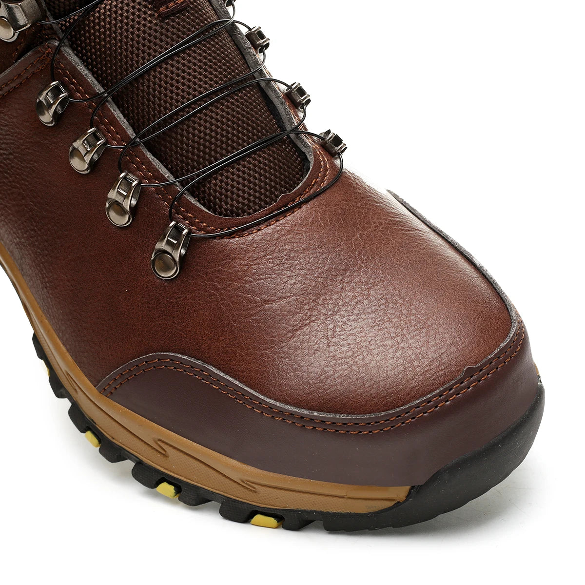 IRONGUARD - Men's Safety Work Shoes - Steel Toe, Puncture-Proof, Waterproof, Rotating Button