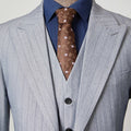 BROAD SHOULDERS - Men's 3D Tailored Italian Suit Set - 4 Colors, US XXS–3XL