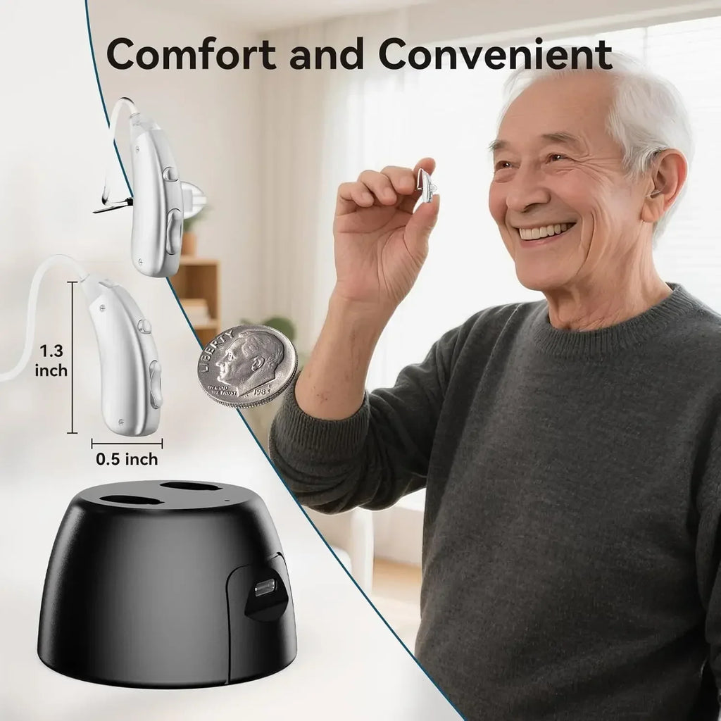 BTE Rechargeable Hearing Aid – Seniors