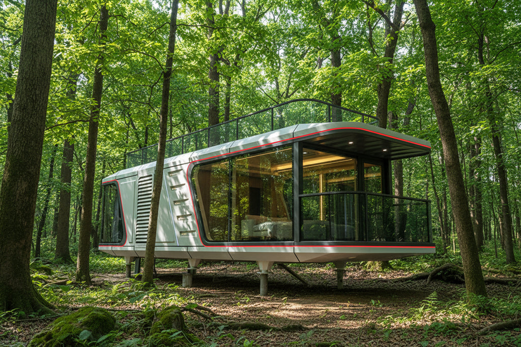 Luxury Space Capsule Container - Prefab Portable Modular Capsule House