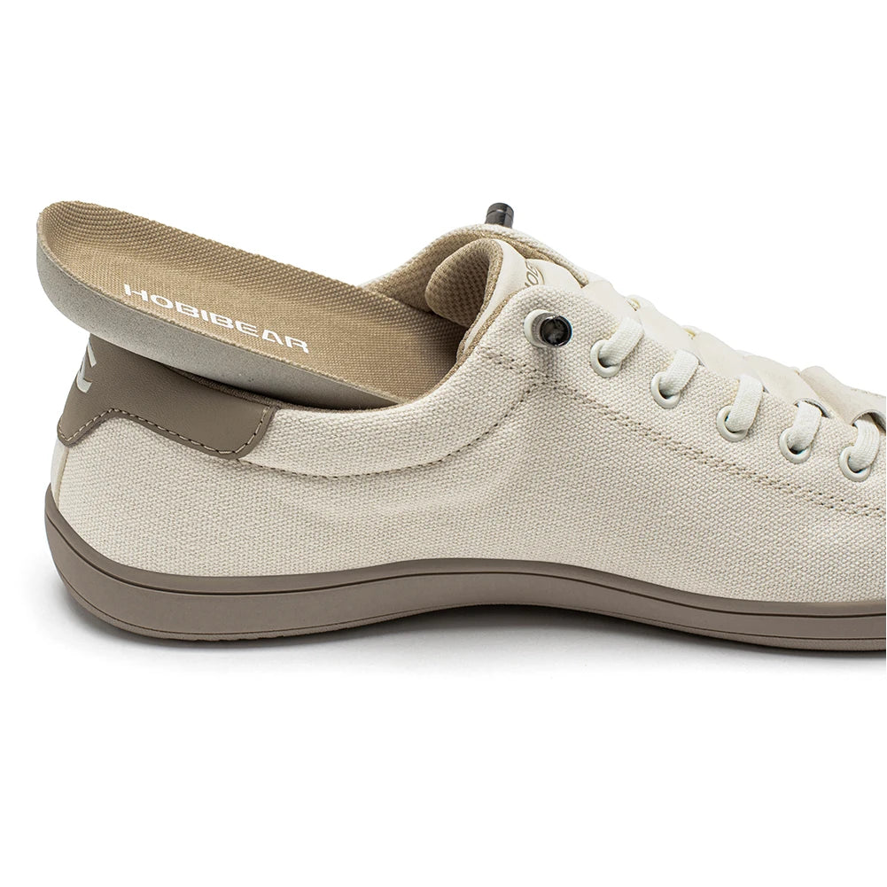 BAREFOOT CANVAS - Wide Toe Slip-On Sneakers - Walk Like You Were Born To