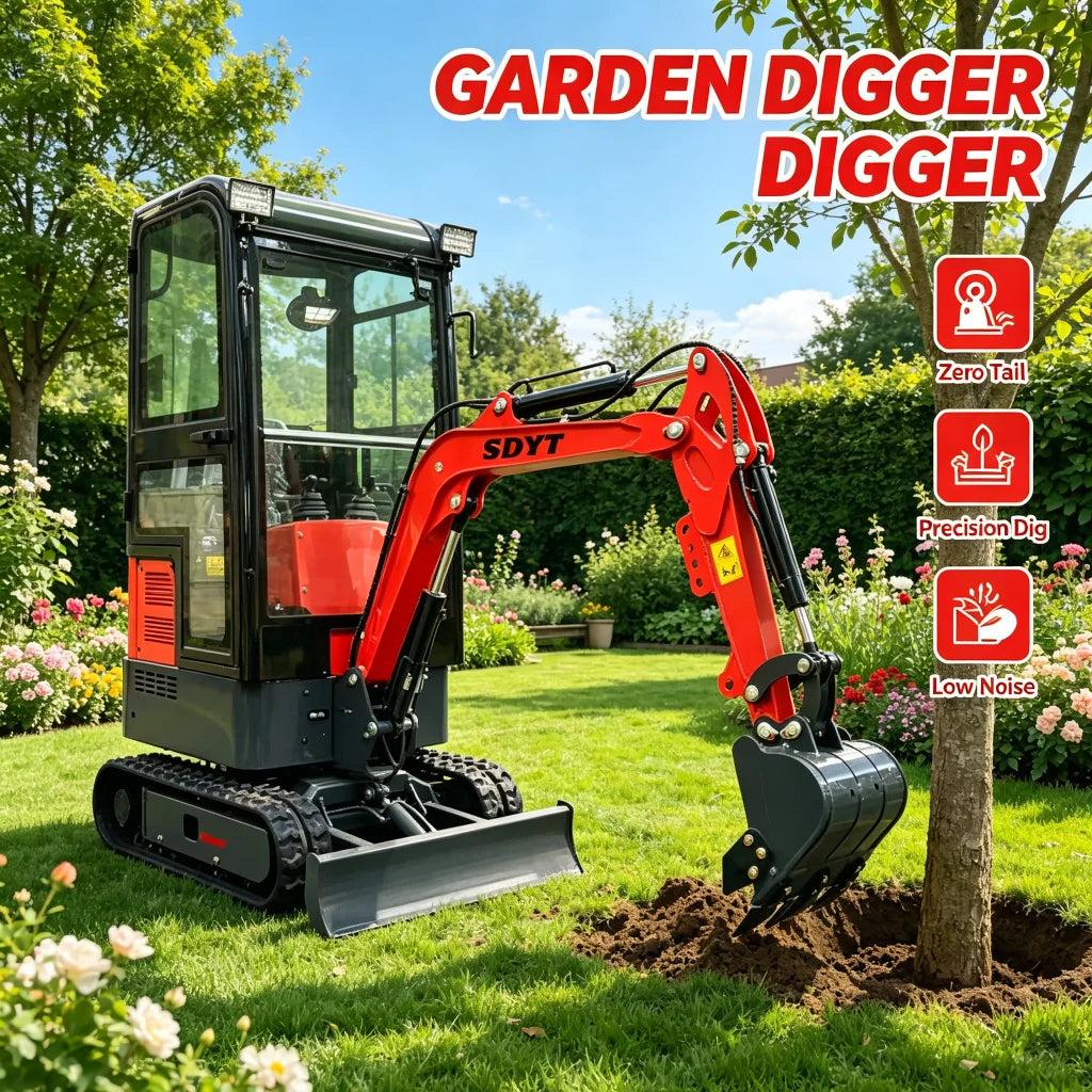 YITUI Mini Excavator - YT08-YT26 - Kubota