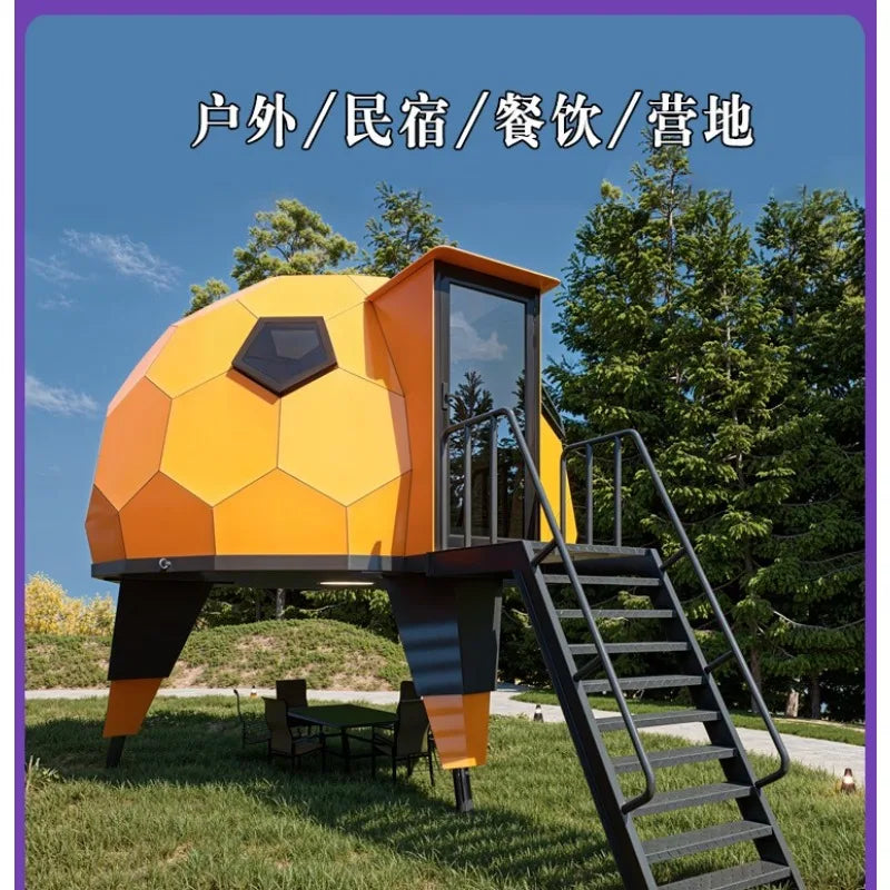 StarBarn Dome - Transparent Circular Space Cabin