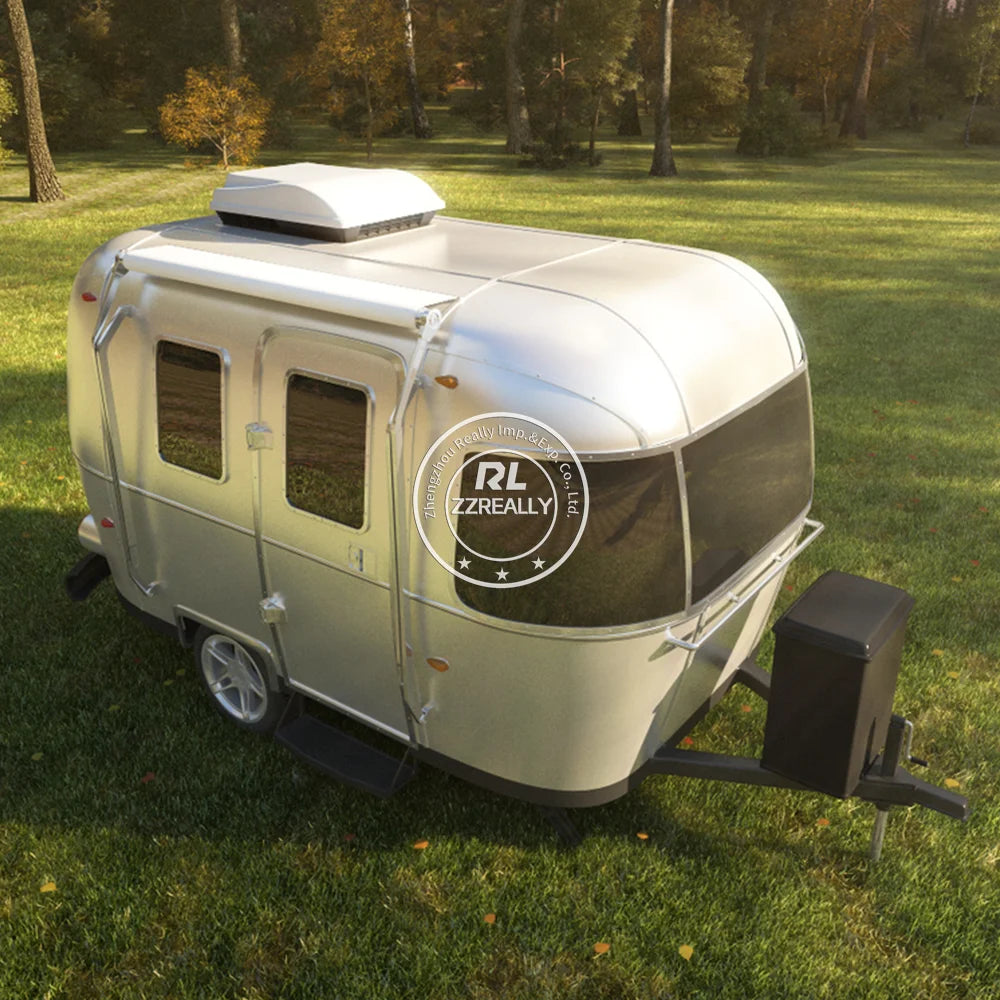 Luxury Campers Motorhomes Off Road Caravans Trailer Camper USA Standards RV Travel Trailer With Kitchen
