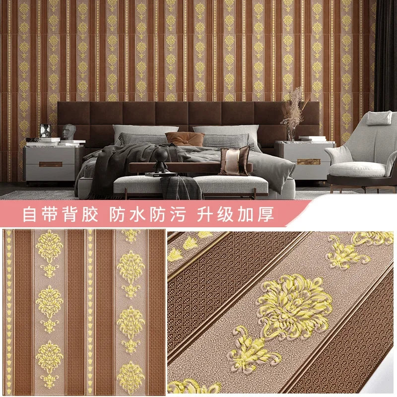 3D Embossed Wall Panels – Self-Adhesive