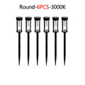 SOLAR PATHWAY LIGHTS - Warm White, 2–6-Pack - Retro Garden Glow