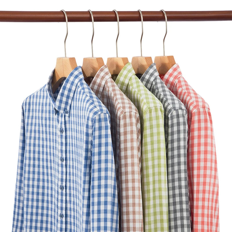 PLAID LUXE - Men's Lyocell Plaid Shirt - Soft, Sharp, Effortless