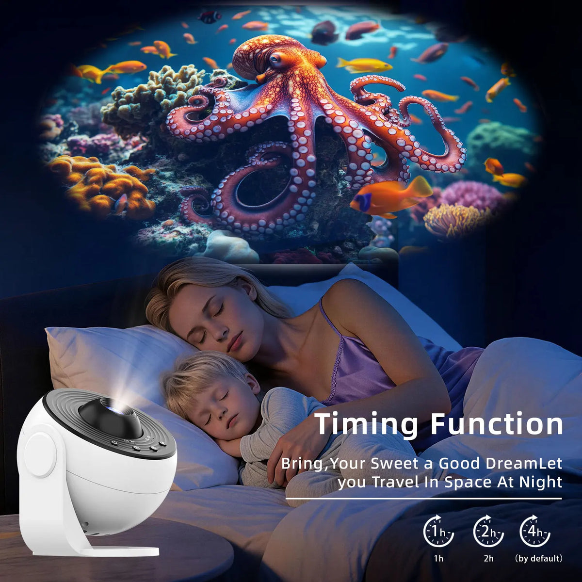 Galaxy Planetarium Projector - 25 Image Discs - Cosmic Calm