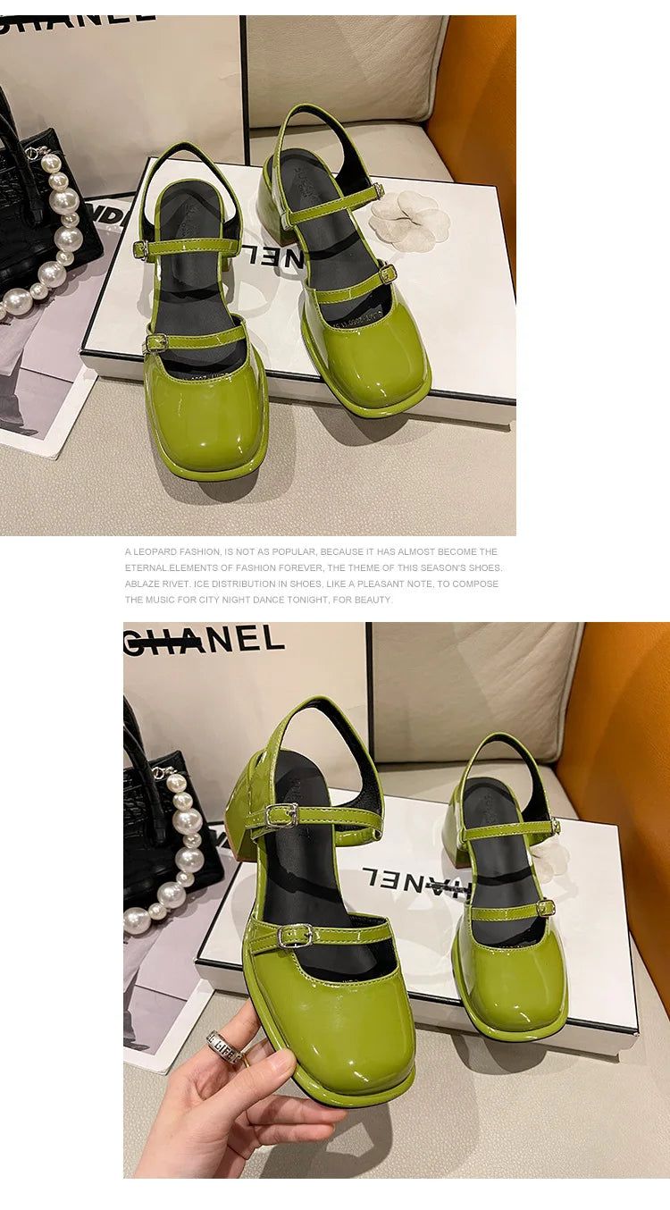 Summer new Mary Jane shoes Non-slip Outdoor beach flat Ladies Casual Hollow sandals Fashion versatile comfort Shoes Zapatos