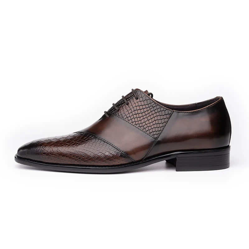 LUXE OXFORD - Handmade Leather Dress Shoes - Boardroom to Bar, Effortlessly