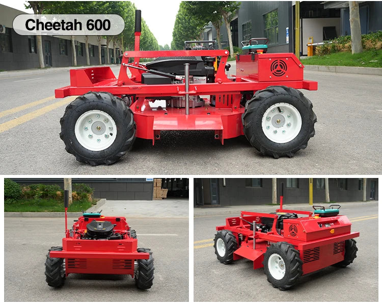 YG Tracked RC Lawn Mower - 250 L - Remote Control