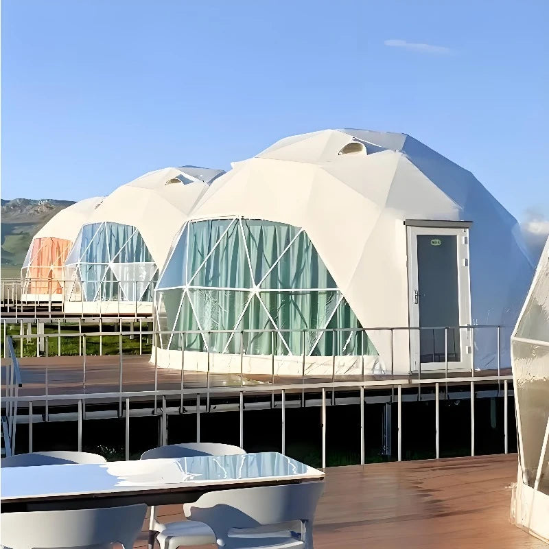 Amber Dome Pool Villa - Geodesic Dome with Glass & Pool