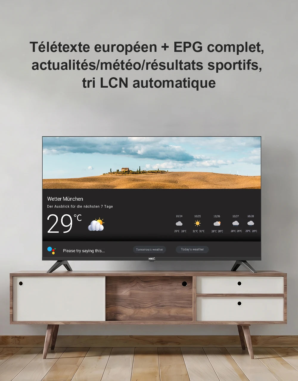 HKC H40Q1F-V 40 Inch FHD Smart TV