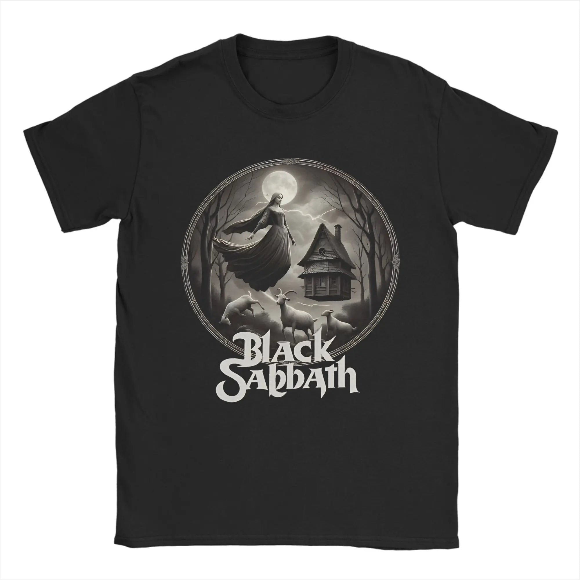 Black Sabbath Band Ozzy Osbourne Men's T-shirt Four Seasons New Style Unisex Casual T-shirt