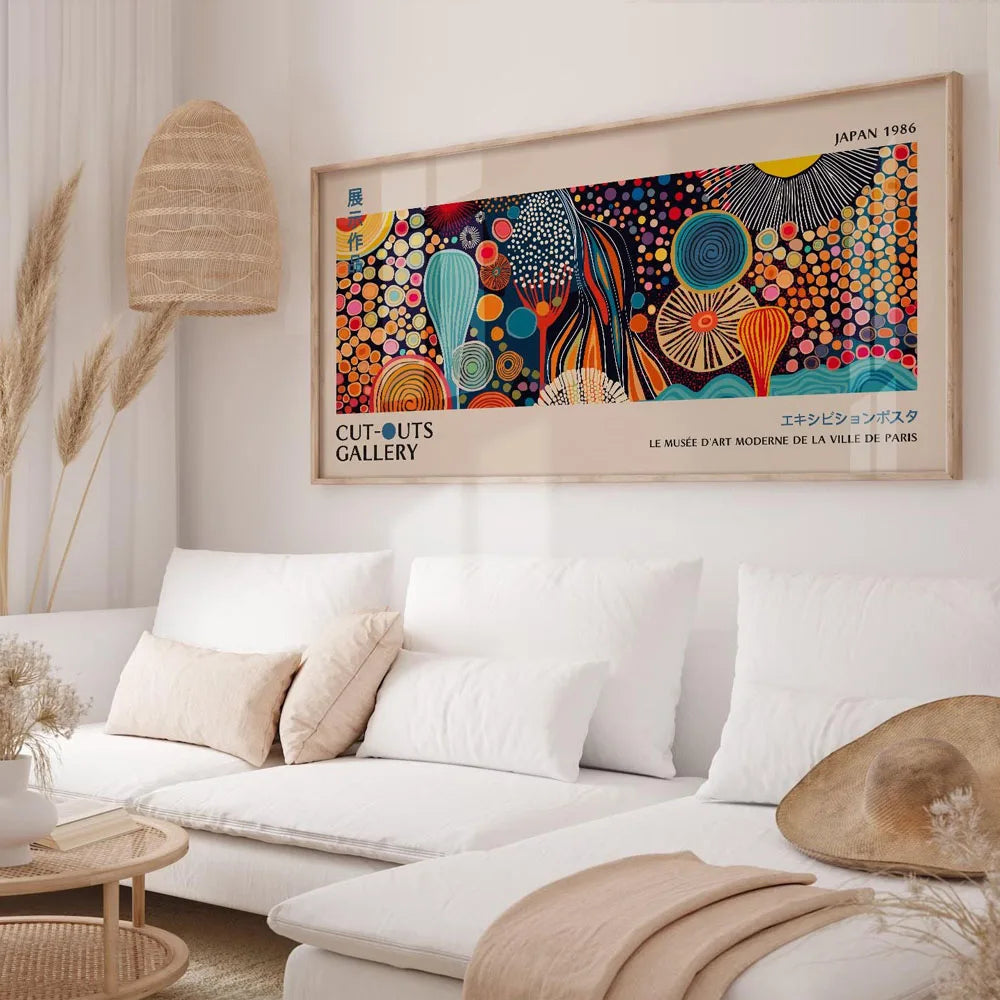 Colorful Bauhaus Wall Art - geometric print - modern decor
