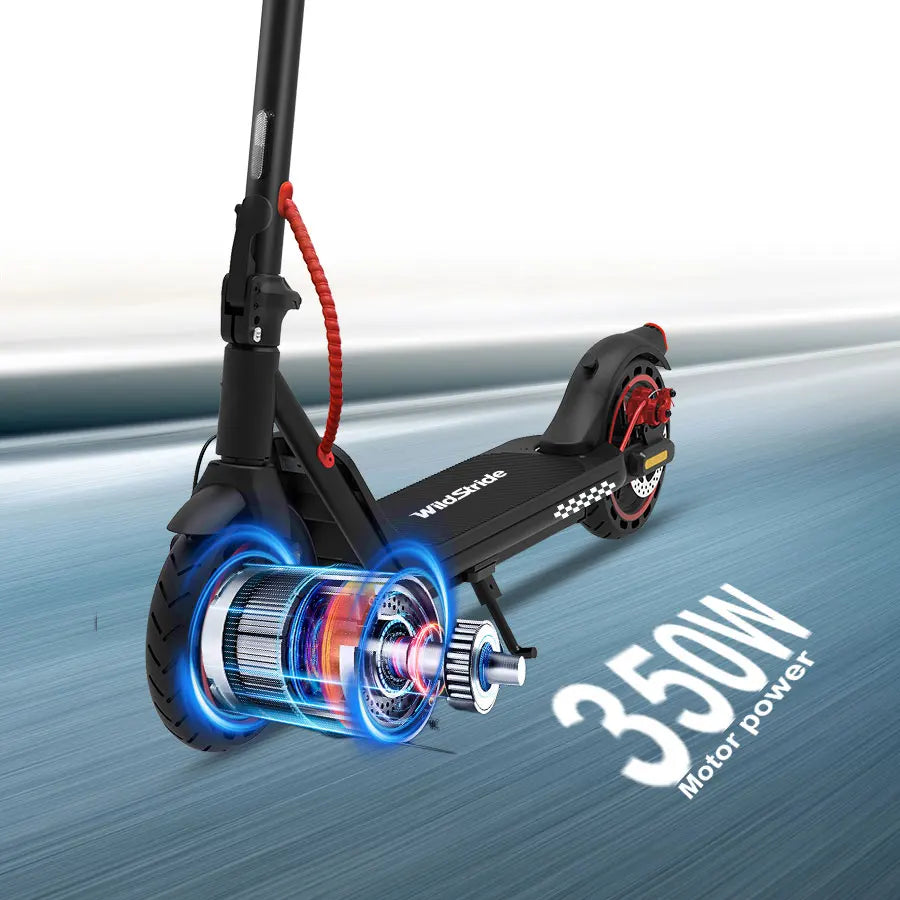 WILDSTRIDE ELECTRIC SCOOTER - 350W, 25 KM Range - Smart City Rides