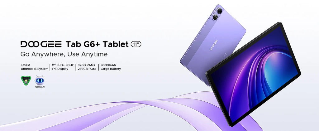 DOOGEE Tab G6+ 11" - 4G LTE Tablet + Full Work Kit
