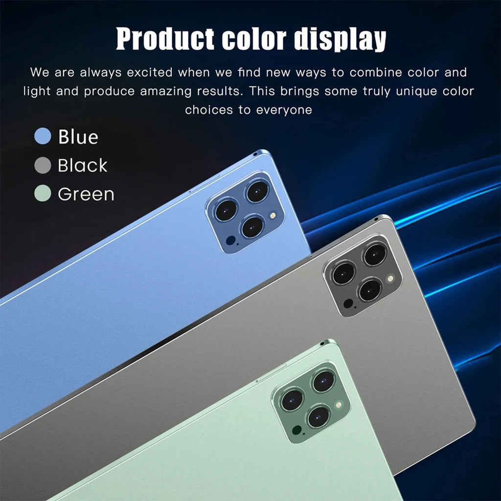 10.1" Tablet PC 4GB 64GB – Octa Core Dual SIM 3G WiFi