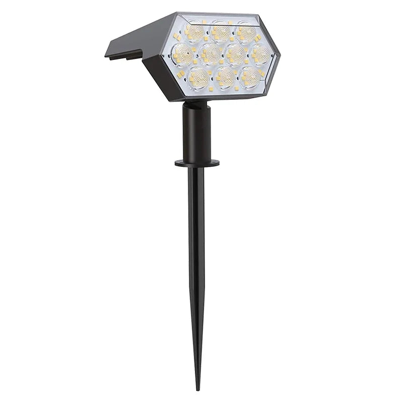 SOLAR GARDEN SPOTLIGHTS - 92 LEDs, IP67 - 3-Mode Outdoor Glow
