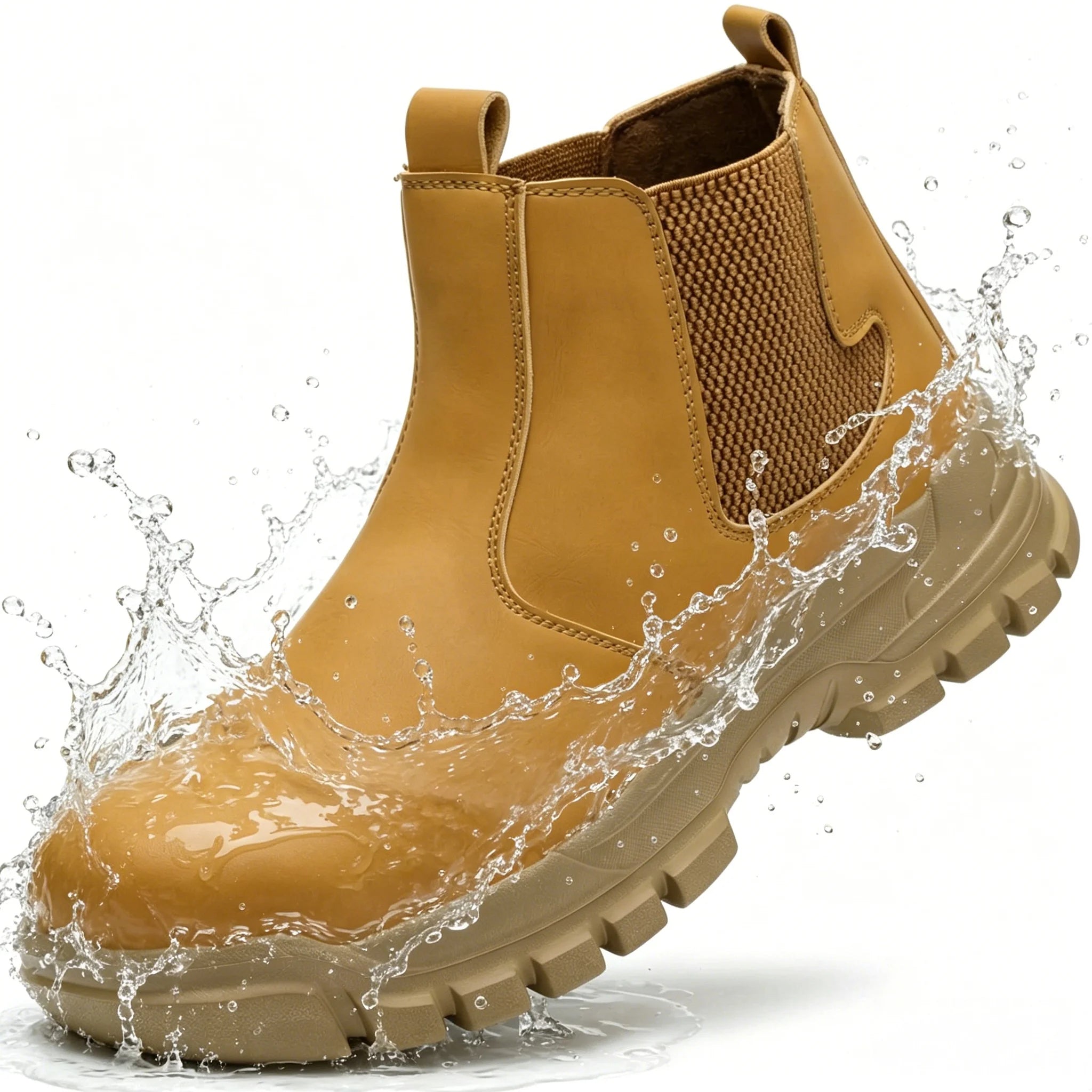 IRONSHIELD - Men's Steel Toe Safety Work Shoes - Anti-Puncture, Indestructible, EU 36–48