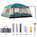 4-6 Person Family Camping Tent 2 Bedrooms Large Waterproof Easy Setup