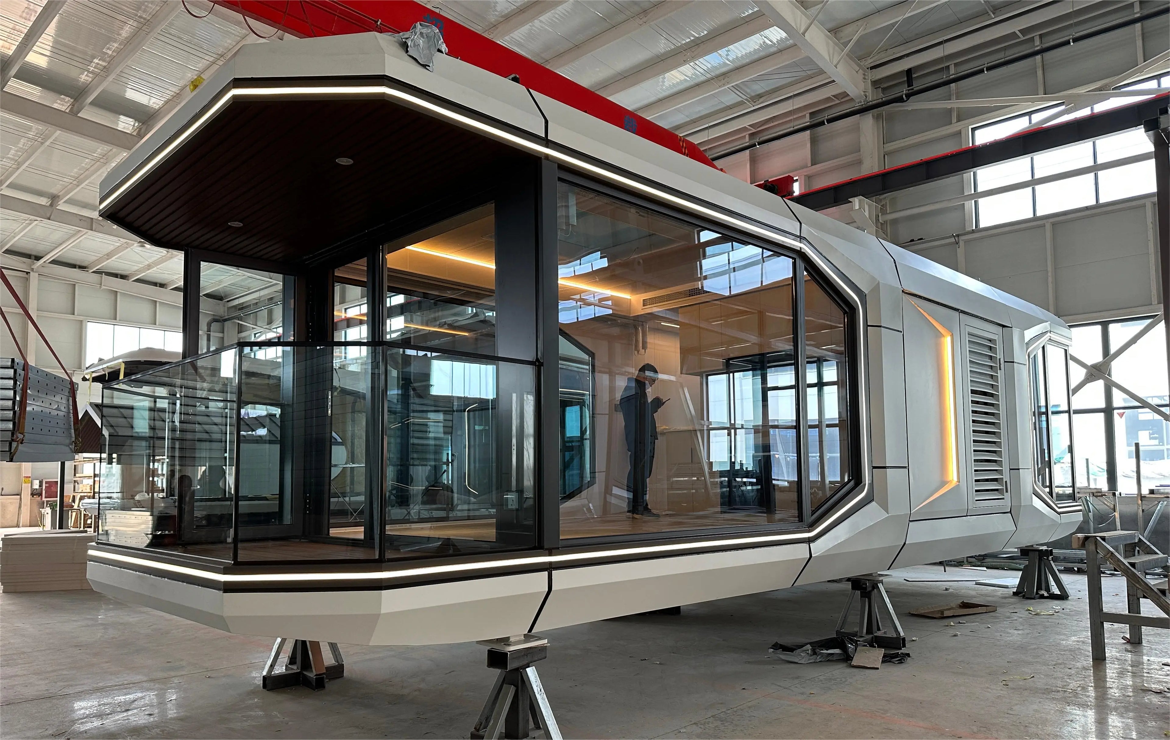M9 2 Stories Capsule House - Space Capsule Luxury Prefab Modern Home