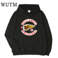 Biker Wing Skull Hoodie Duisburg Vintage Motorcycle Club Unisex