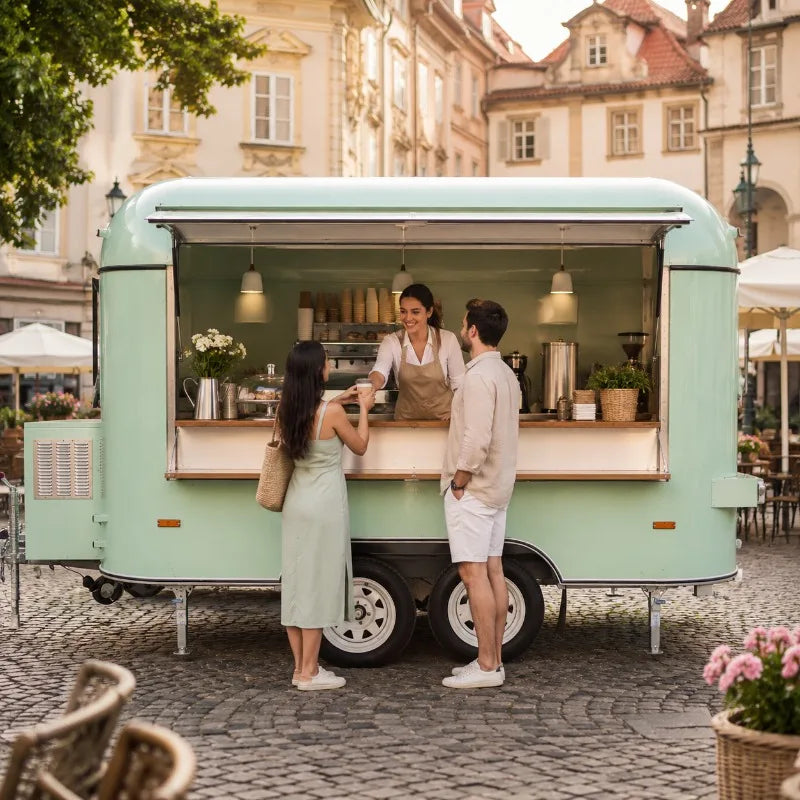 Desserts Food Trailer – Fully Equipped Custom Mobile Kitchen