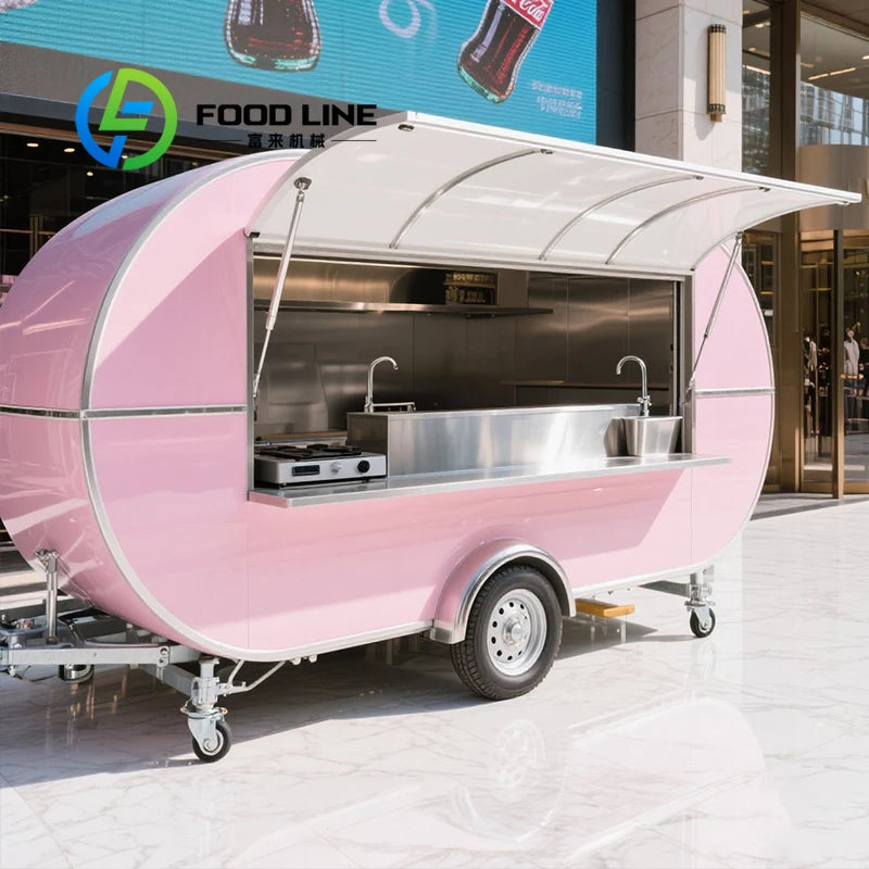 Fully Equipped All In One Portable Food Truck – Multi Compartment Turnkey