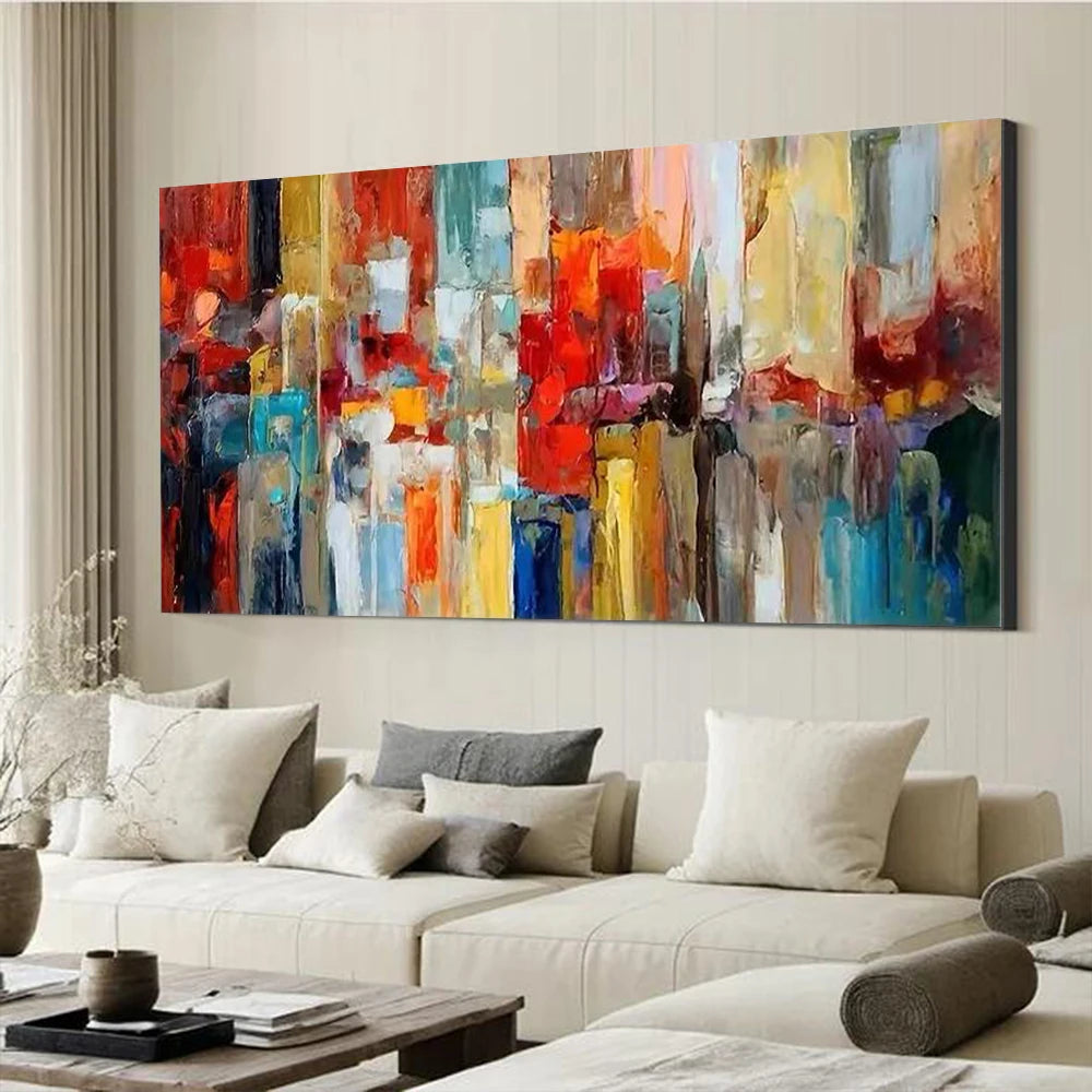 Abstract Canvas Poster Collection - colorful designs - wall decor