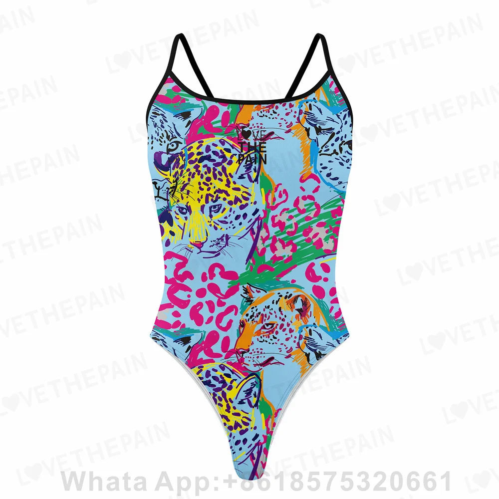 Women Swimsuit Pro Team Training Sexy One-piece Comfortable Suit Swimwear Functional Training Swimsuit Open Water Swimminggown