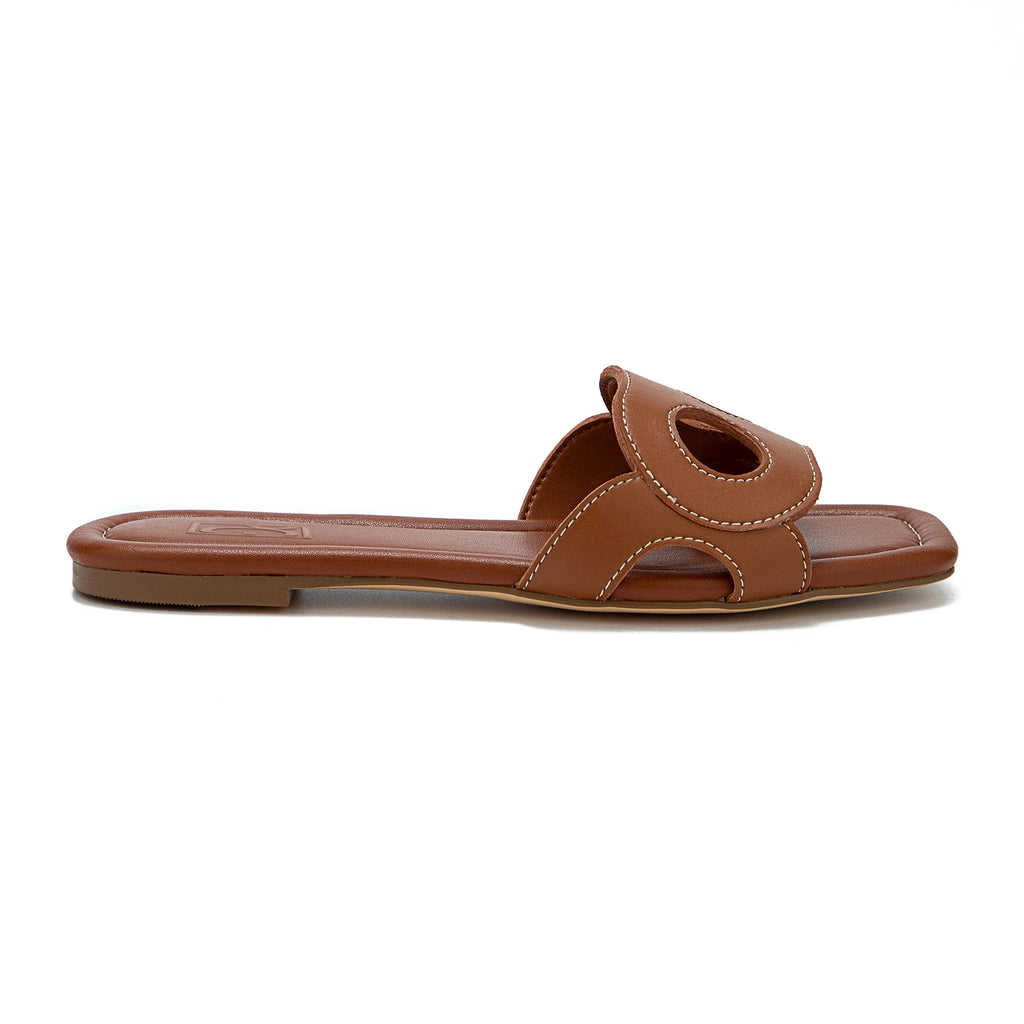 PG PATSY GARIS Niche Brand Women's Slippers Fashion Design Multifunctional Outdoor Style Women's Flat Slippers Solid Color