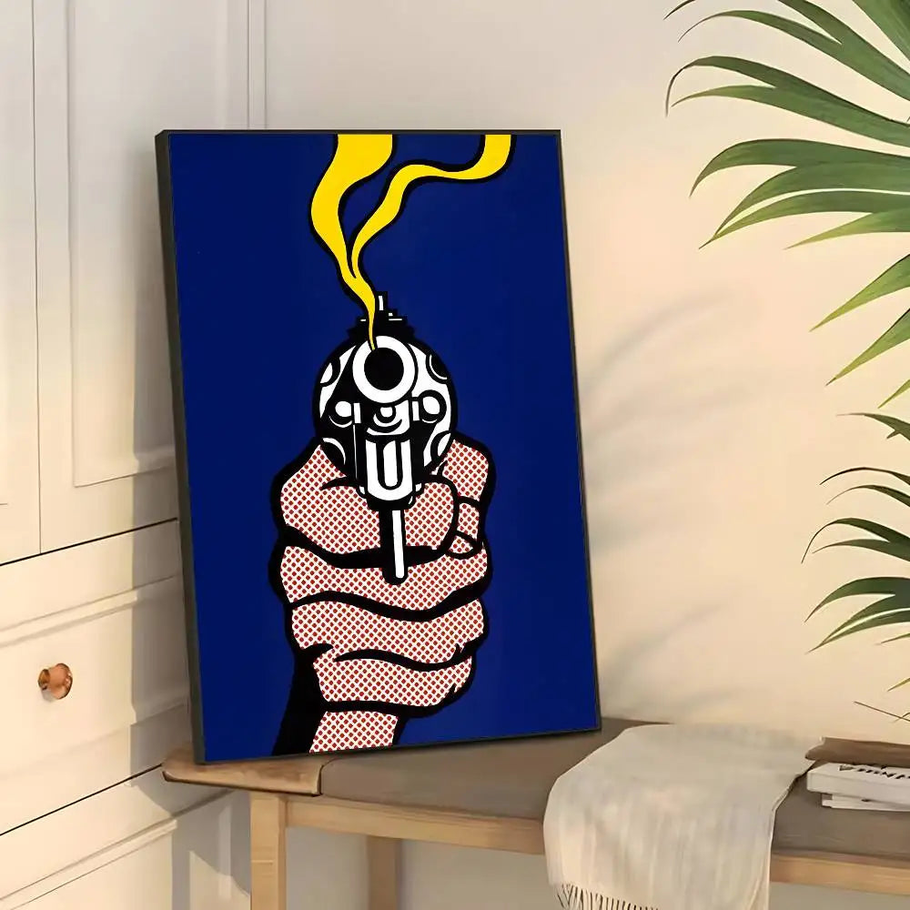 Roy Lichtenstein Poster - PVC Print - Pop Art