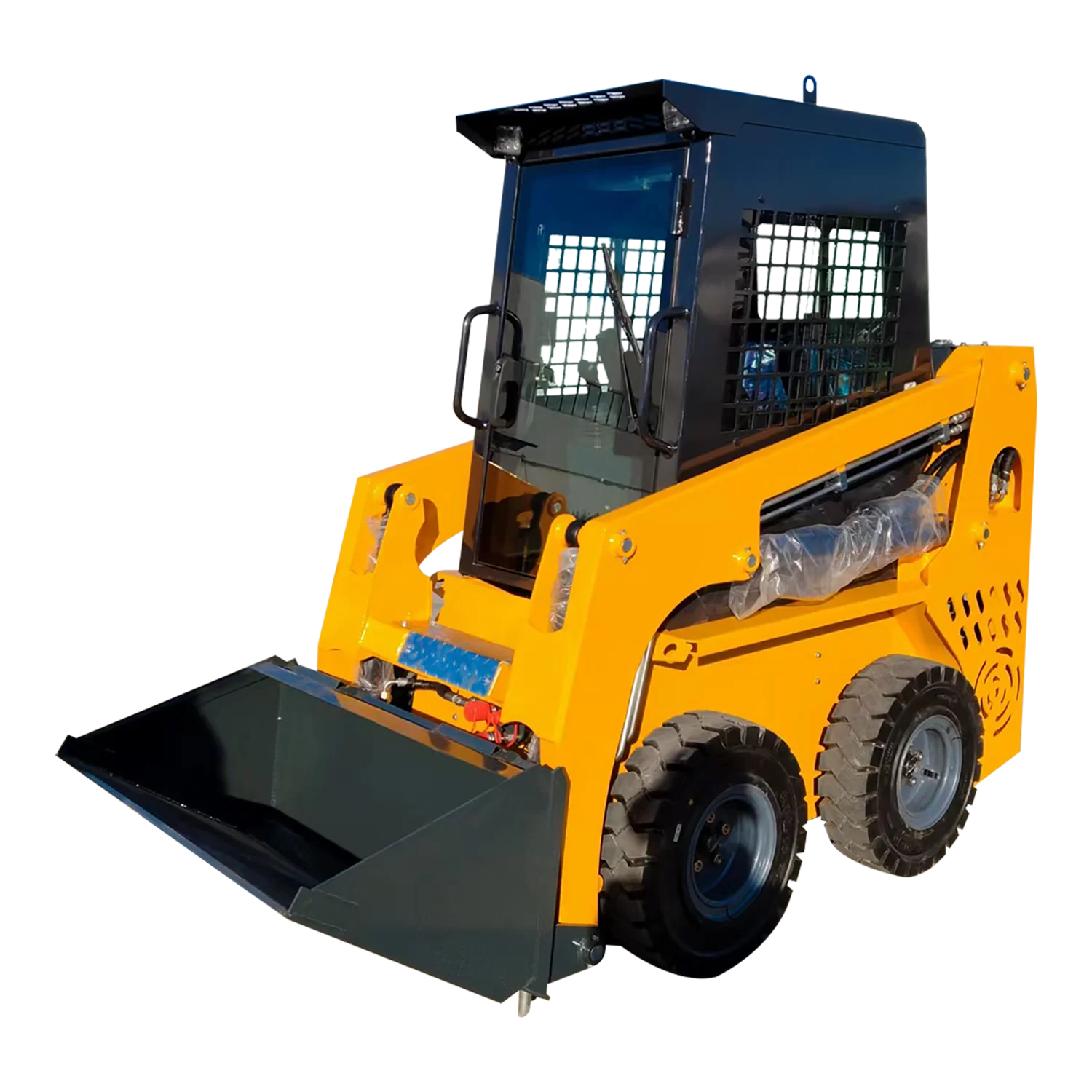 JC25 SKID STEER LOADER - 380 KG Load, Kubota Power - Compact Farm Work