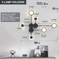Nordic Minimalist Multi-Head Wall Sconce