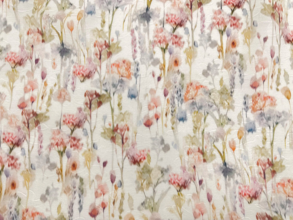 DARK JACQUARD LINEN TENCEL FABRIC - Printed Pattern, 150cm Wide - Bold Texture