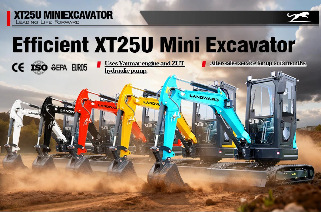 Mini Excavator 1–2.5 Ton | XT Series Crawler Excavators