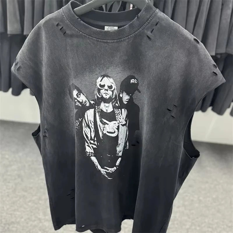 Death Angel SAINT Vintage T-Shirts Best Quality Washed T Shirt Tee Tops